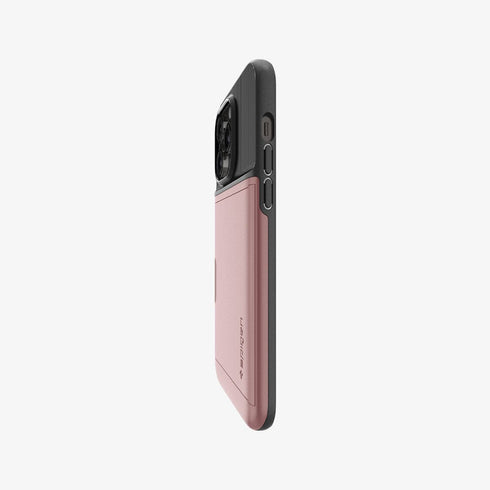 ACS04835 - iPhone 14 Pro Max Case Slim Armor CS in black showing the back